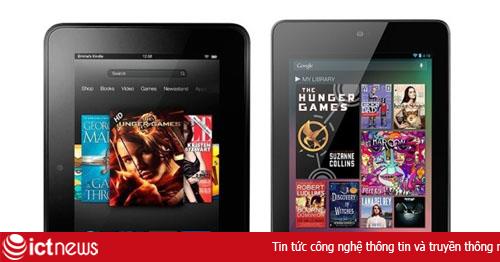 Chọn mua Kindle Fire HD hay Nexus 7?