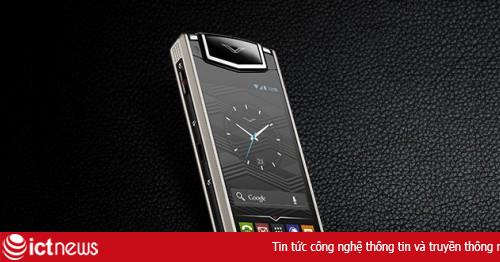 Smartphone xa xỉ Vertu Android giá 220 triệu đồng