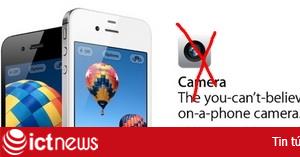 Xuất hiện các mẫu iPhone 4, 4S không có camera