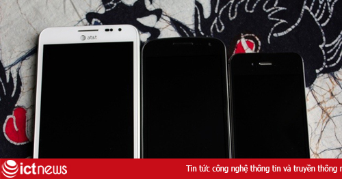 Nam giới có xu hướng chuộng smartphone màn hình rộng