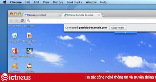 Truy cập máy tính từ xa qua trình duyệt Chrome