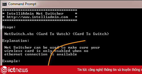 Tự động bật/tắt card mạng khi có kết nối