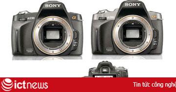 DSLR Sony Alpha giá từ 550 euro