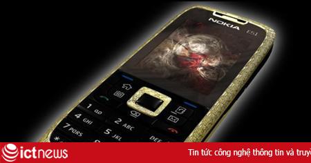 Nokia E51 bằng vàng ròng và kim cương