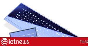 Keyboard siêu phẳng sử dụng công nghệ cảm biến lực