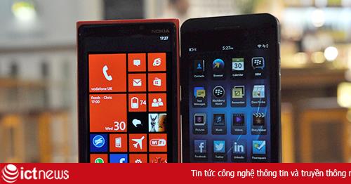 Microsoft, BlackBerry đã sẵn sàng theo đuôi Google, Apple?