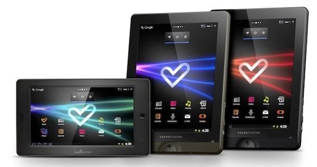 Energy Sistem trình làng bộ 3 tablet Android 2.3