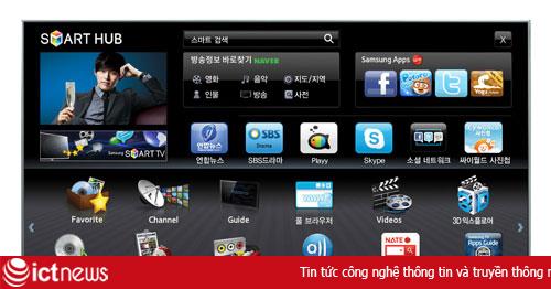 TV 3D Samsung có thêm kho nội dung trực tuyến