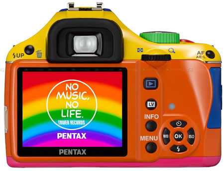 Pentax ra máy ảnh màu sắc cầu vồng