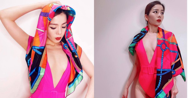 Lệ Quyên tung ảnh bikini khoe vòng eo 59cm