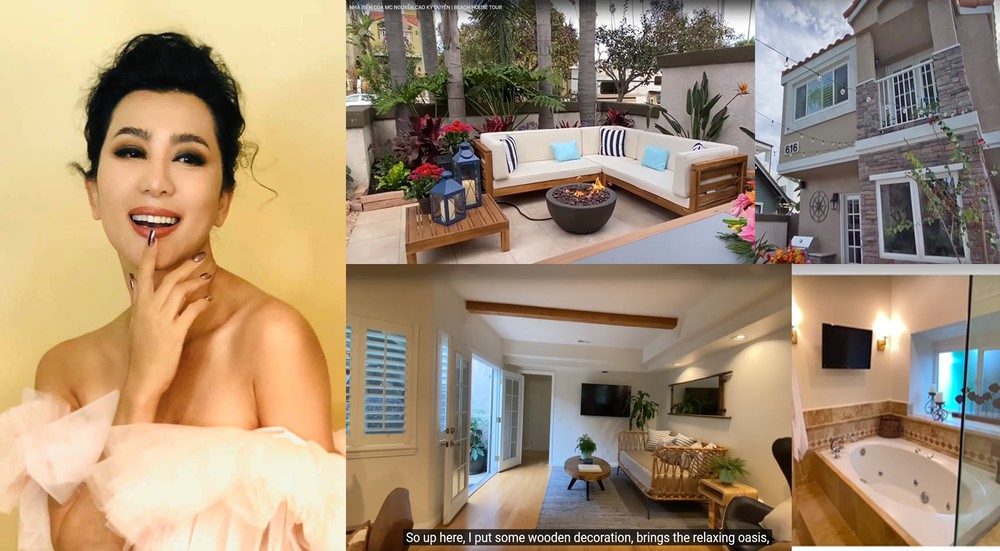 'Lóa mắt' với ngôi nhà gần biển mới mua của MC Nguyễn Cao Kỳ Duyên
