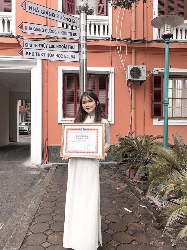 Quỳnh Trang – Cô gái nhỏ với ý chí “to” của Học viện Tài chính ảnh 4