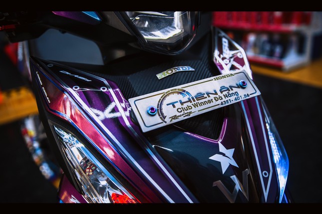 Honda Winner gắn loạt đồ chơi hàng hiệu của biker Đà Nẵng ảnh 11