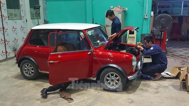 Tái hiện Mini Cooper phong cách Mr Bean tại Bến Tre ảnh 7