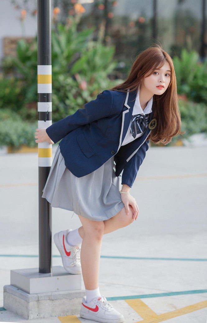 Nữ sinh ‘gây xao xuyến’ với nhan sắc ngọt ngào, ước mơ trở thành nhà báo - ảnh 11