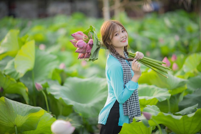 Nữ sinh ‘gây xao xuyến’ với nhan sắc ngọt ngào, ước mơ trở thành nhà báo - ảnh 10