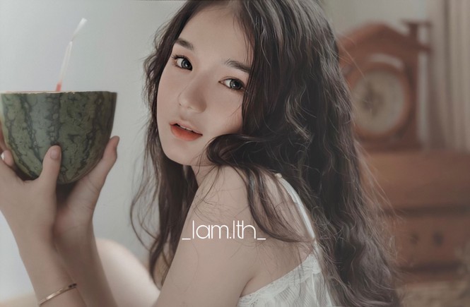 Nữ sinh 10X Bình Dương sở hữu nhan sắc ngọt ngào tựa “búp bê lai” - ảnh 12