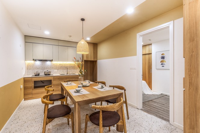 Căn chung cư đẹp cuốn hút của vợ chồng trẻ Hà Nội - ảnh 7