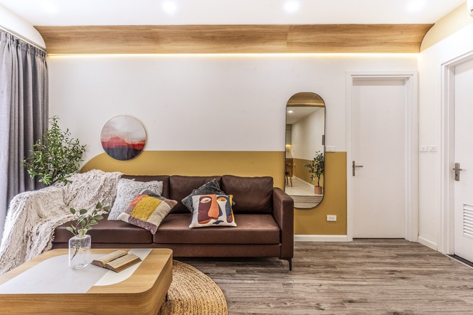 Căn chung cư đẹp cuốn hút của vợ chồng trẻ Hà Nội - ảnh 2