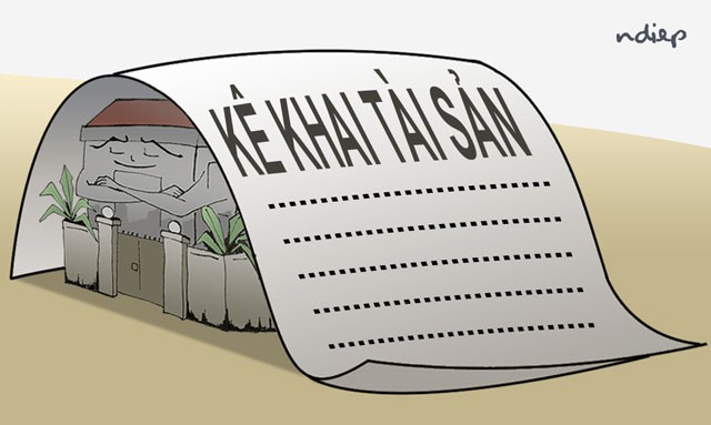 Nghe VietNamNet: Hà Nội thanh tra việc kê khai tài sản, thu nhập của cán bộ