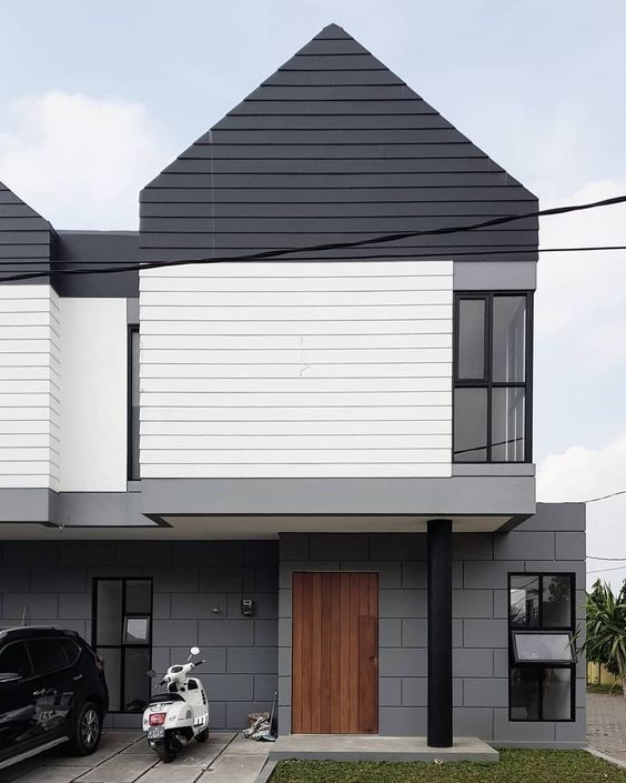 Những kiểu nhà mái và mặt tiền khắc biệt gây tò mò nhưng siêu ấn tượng - ảnh 2