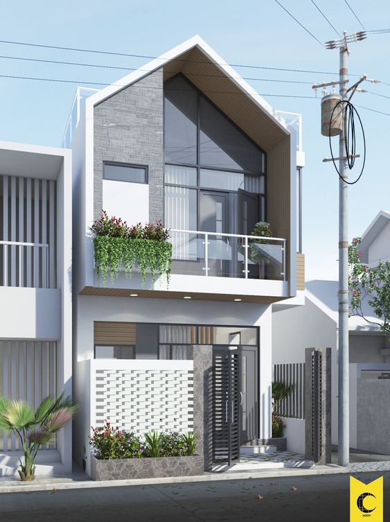 Những kiểu nhà mái và mặt tiền khắc biệt gây tò mò nhưng siêu ấn tượng - ảnh 6