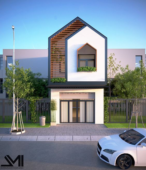 Những kiểu nhà mái và mặt tiền khắc biệt gây tò mò nhưng siêu ấn tượng - ảnh 7