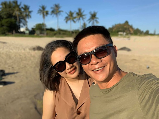 Nhan sắc bà xã kín tiếng của BTV Quang Minh - ảnh 2