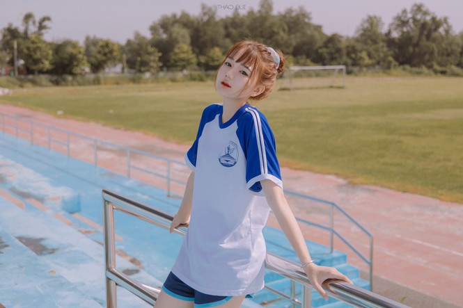 Nữ sinh 10X Bình Dương sở hữu nhan sắc ngọt ngào tựa “búp bê lai” - ảnh 8