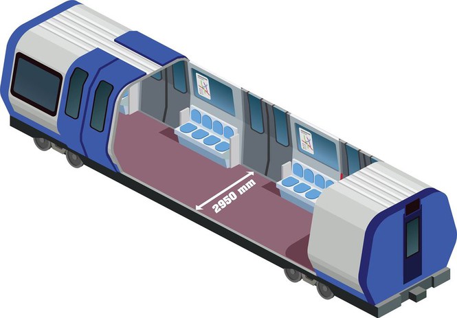 Cận cảnh đoàn tàu metro Bến Thành – Suối Tiên sắp cập cảng TP.HCM - ảnh 3