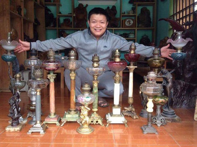 Bo suu tap den co cuc doc dao cua 8x o Nghe An