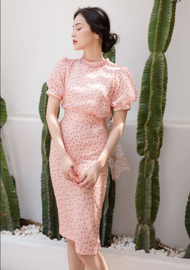 Loat vay hoa mua he vua xinh vua mat cho nang banh beo