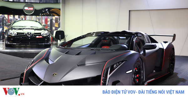 Ngắm Lamborghini Veneno Roadster với thân carbon độc nhất thế giới