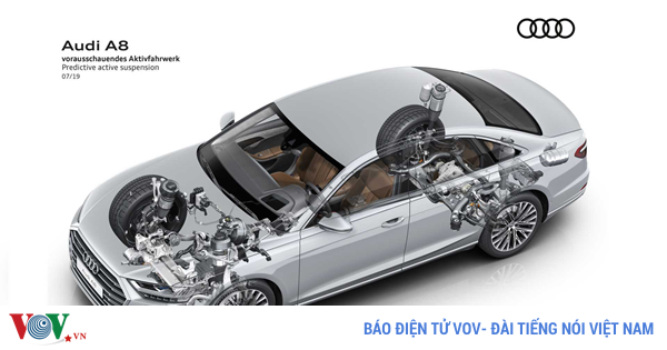 Khám phá hệ thống treo thông minh sẽ được trang bị trên Audi A8