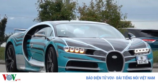 Mãn nhãn với siêu xe triệu đô Bugatti Chiron Sport Zebra