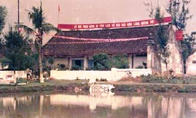 Thắp hương ngày Tết khiến di tích lịch sử quốc gia cháy rụi - ảnh 1