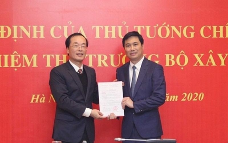 cong bo quyet dinh cua thu tuong bo nhiem thu truong bo xay dung hinh 1
