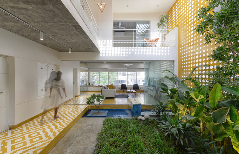 ngoi nha gan gui voi thien nhien nho co