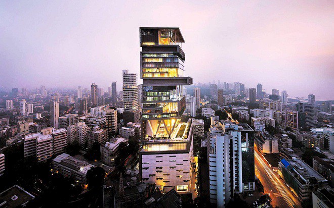  Chiêm ngưỡng siêu biệt thự ở Mumbai của tỷ phú giàu nhất châu Á