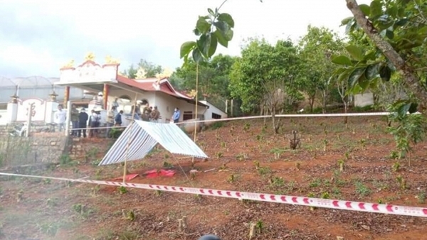 Horrible murder: Heavy rain revealed the case of killing his wife and burying her body in Da Lat city