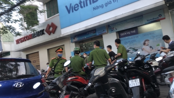 Bank robbery in Hai Phong