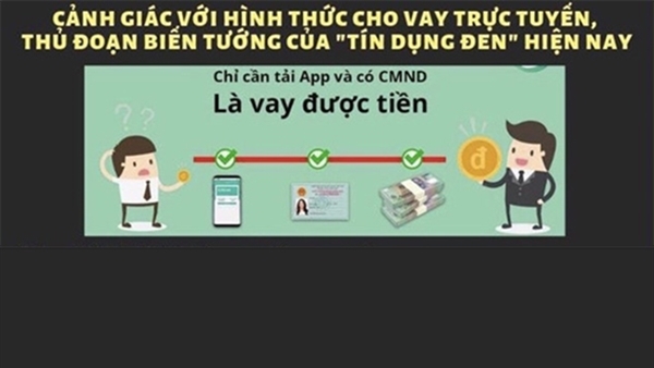 Phí dịch vụ - chiêu trò để che giấu lãi suất 'cắt cổ' của các app 'đen'