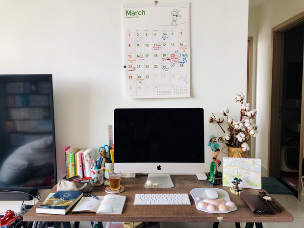 Chàng trai đầu tư 300 triệu decor nhà đi thuê, sở hữu 3000 cuốn sách truyện và vô số đồ đạc nhưng vẫn gọn gàng hết nấc - 12