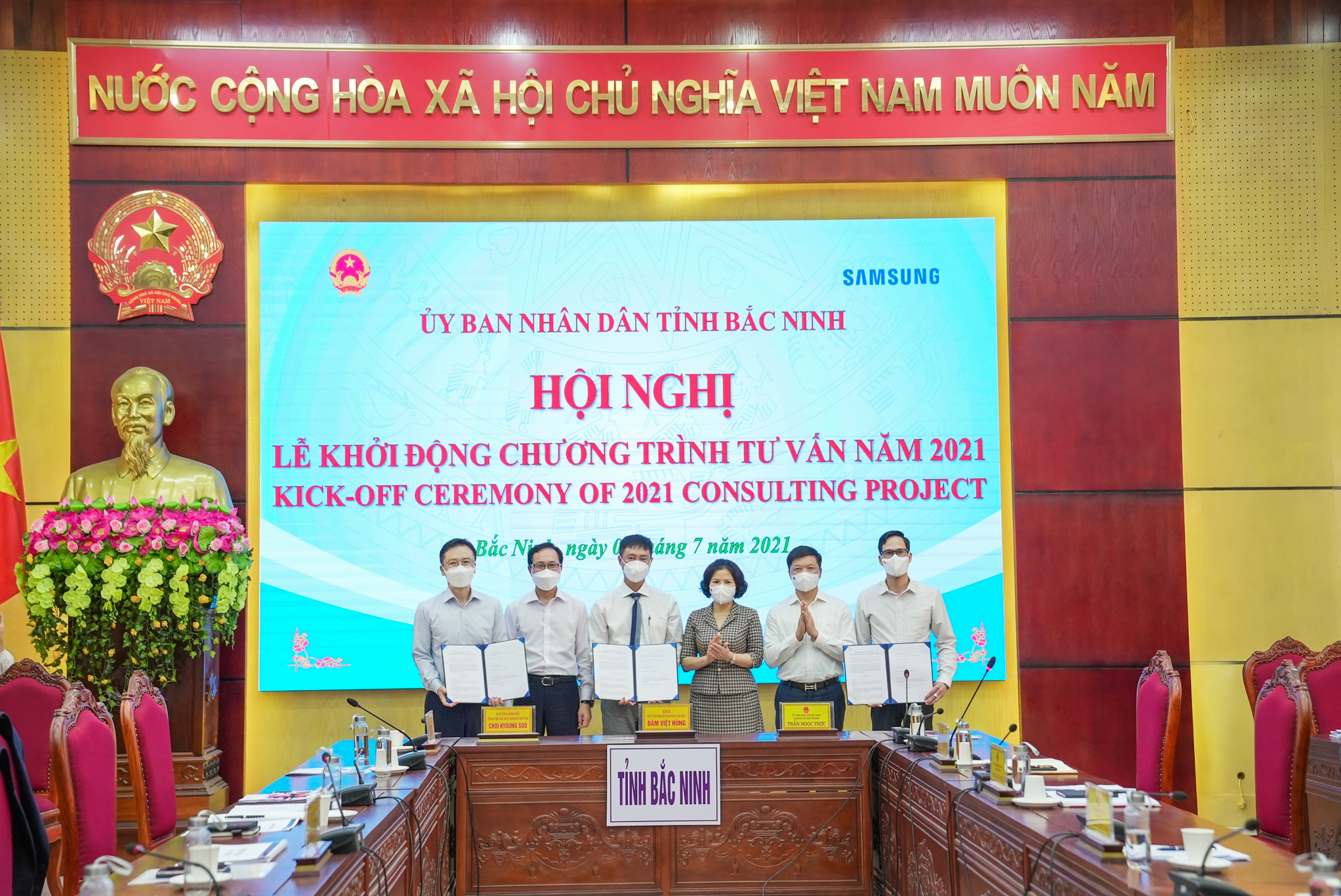 Samsung khởi động dự án tư vấn cải tiến doanh nghiệp tỉnh Bắc Ninh