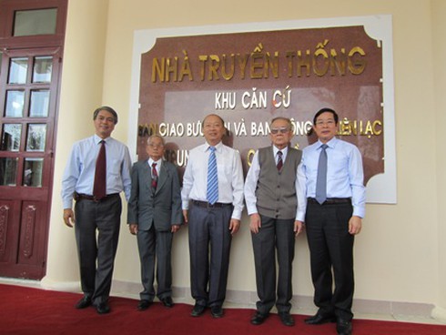 Khánh thành Nhà truyền thống Ban Giao bưu vận - ảnh 1