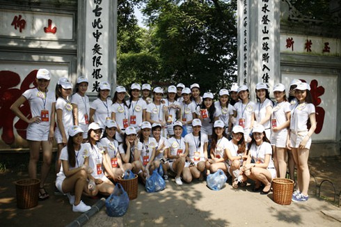 Ngắm những người đẹp chung tay bảo vệ môi trường - ảnh 11