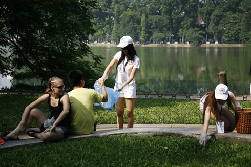 Ngắm những người đẹp chung tay bảo vệ môi trường - ảnh 4