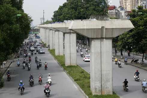 Vẻ đẹp hoành tráng của tuyến đường sắt đô thị Cát Linh - Hà Đông - ảnh 2