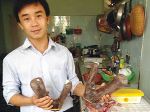 Nhung hươu nai ế hàng tấn trong tủ lạnh - ảnh 1