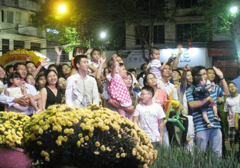 Cả 3 miền hân hoan đón thời khắc giao thừa - ảnh 8